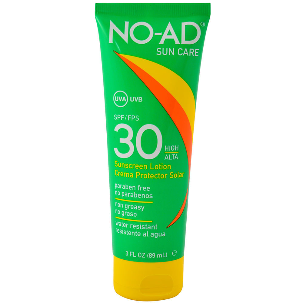 Bloqueador solar NO-AD Spf 30 89 ml - Disco