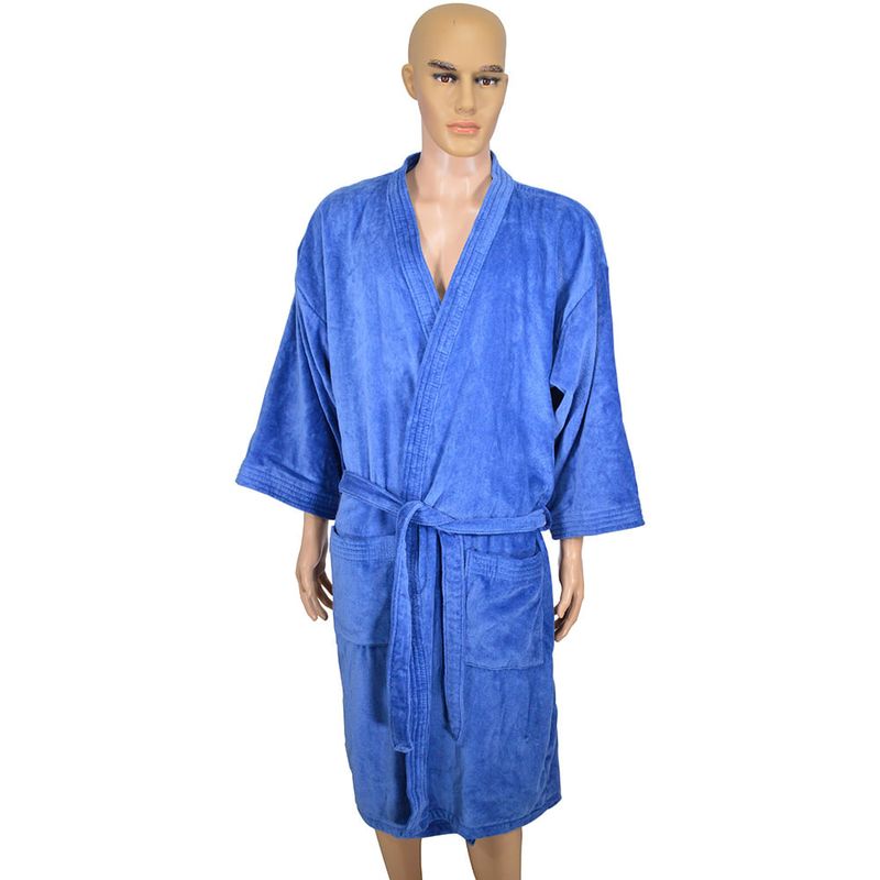 Bata-de-baño-DOHLER-en-velour-azul-piedra-talle-GG-0