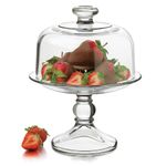 Set-servir-plato-con-pie-campana-CRISA-0