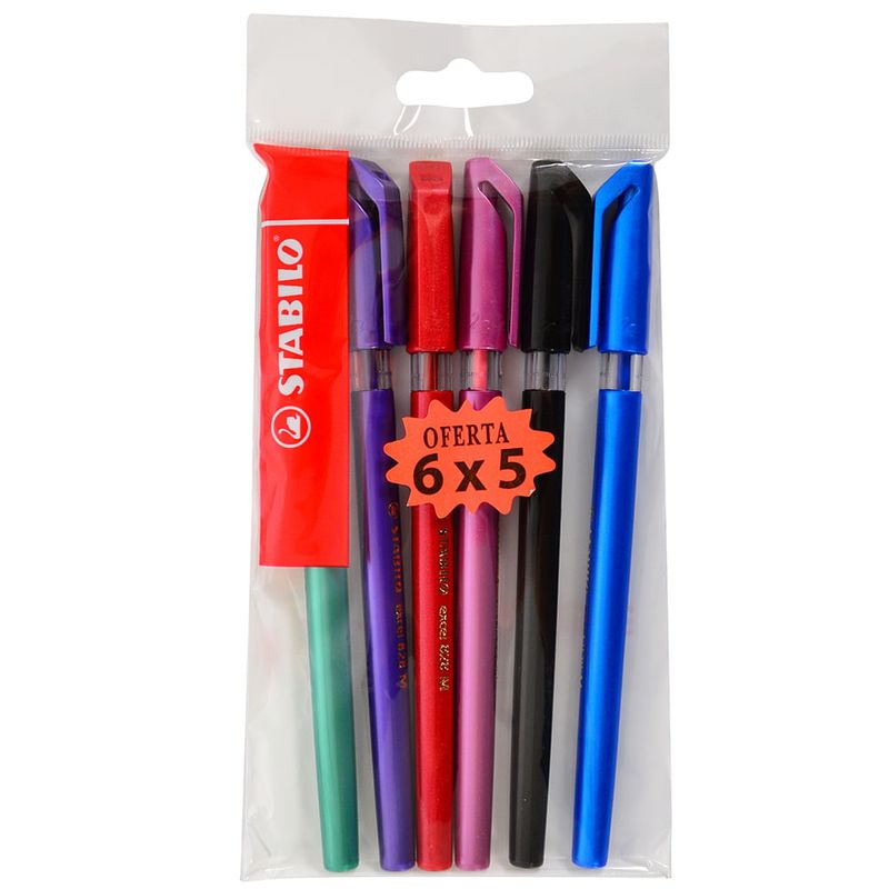 Boligrafo-STABILO-Excel-6-x-5-surtidos-1