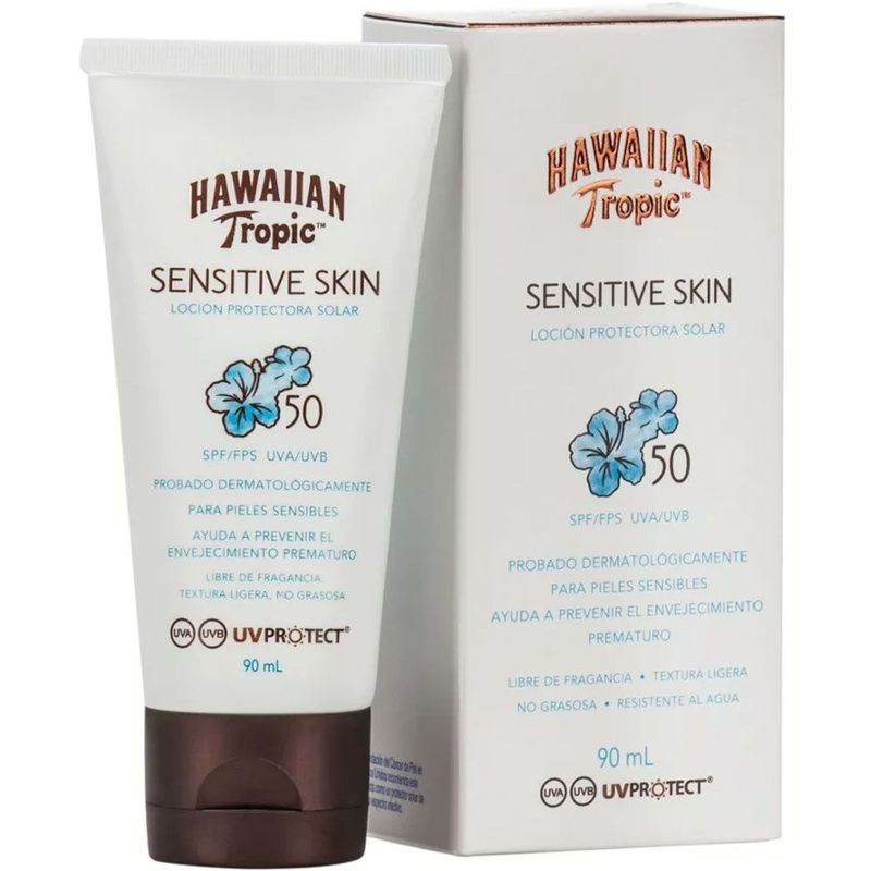 Pack-HAWAIIAN-TROPIC-locion-solar-facial-fps-50-60-ml---locion-90-ml-0