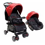 Coche-AVANTI-con-babysilla-Mod-Spezia-rojo-negro-0