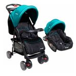 Coche-AVANTI-con-babysilla-Mod-Spezia-turquesa-negro-0