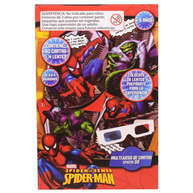 Multijuegos-de-cartas-3d-Spiderman-0