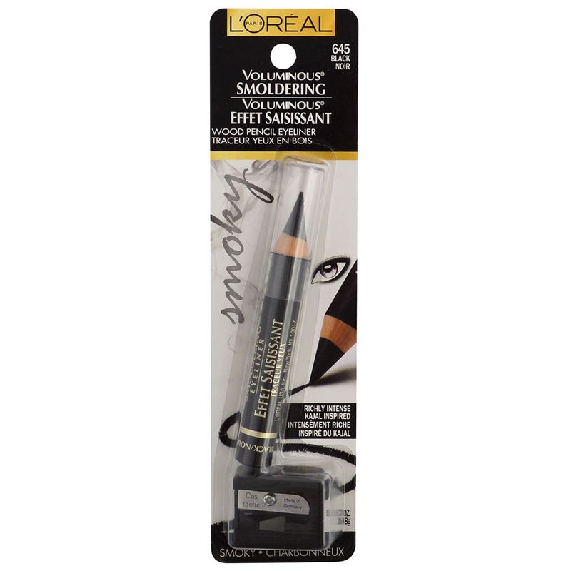 Delineador de ojos Vol Smoldering Eyeliner Black L'OREAL - Disco