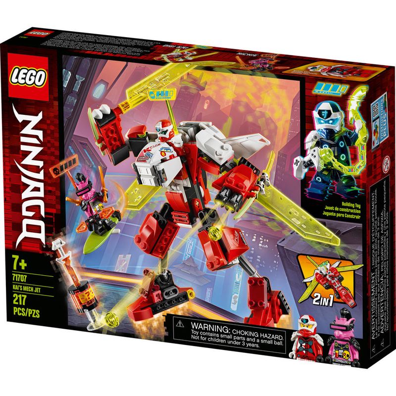 LEGO-–-Ninjago---Kais-mech-jet-0