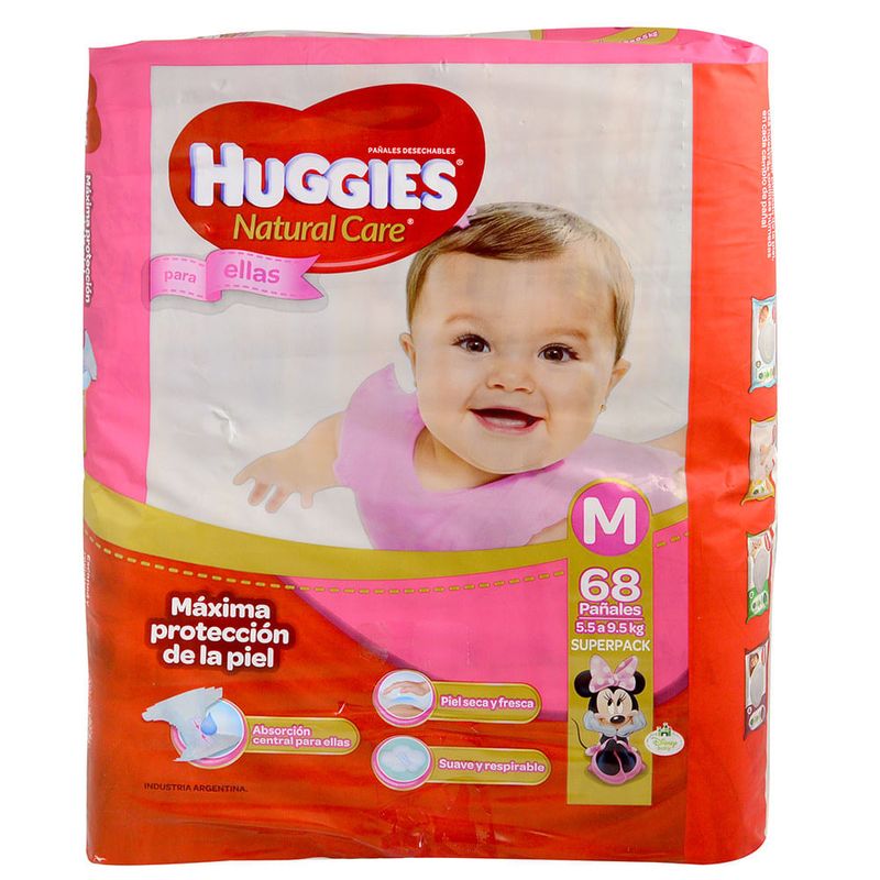 Pañal-Huggies-natural-care-ellas-M-68-un-0