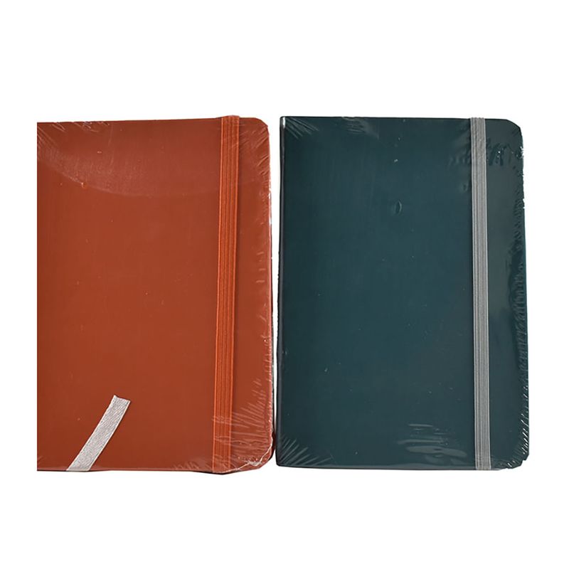 Libreta-tapa-dura-A6-lomo-con-elastico-96H-tapa-lisa-0