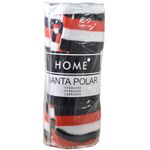 Manta-polar-HOME-1-plaza-150x220-cm-rayas-rosa-y-marron-0