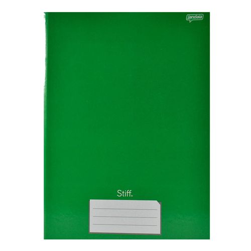 Cuadernola cosida STIFF 96H tapa dura Verde