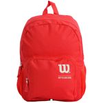 Mochila-WILSON-lisa-2-cierres-roja-0
