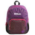 Mochila-WILSON-combinada-negro-y-violeta-con-lunares-0