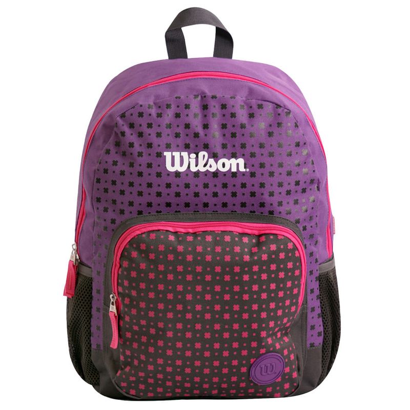 Mochila-WILSON-combinada-negro-y-violeta-con-lunares-0