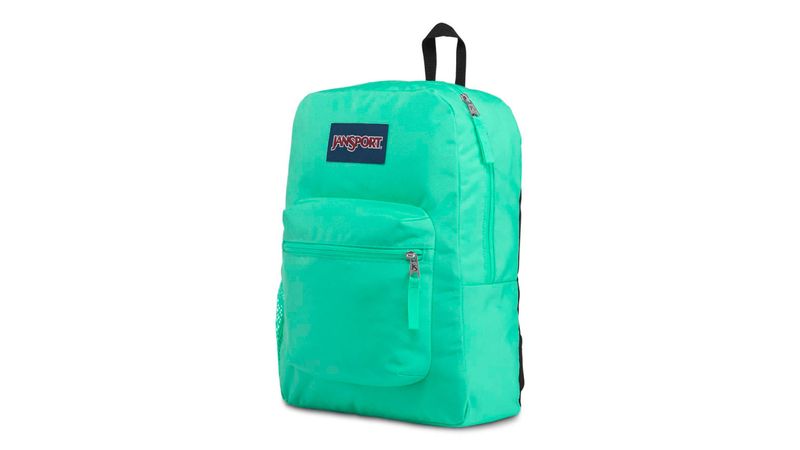 Mochila jansport verde agua fashion