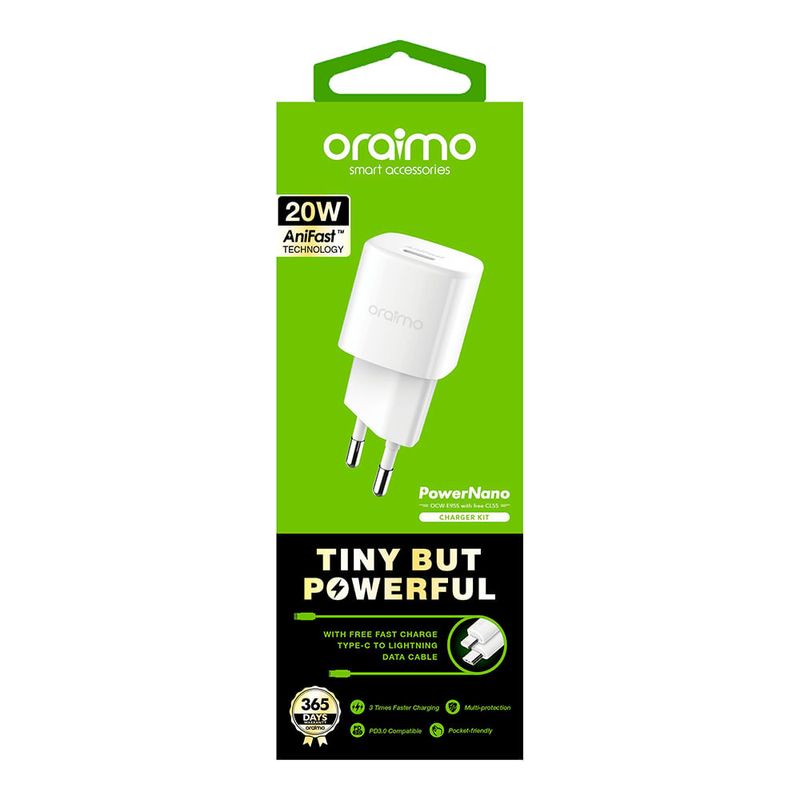 Cargador-de-pared-ORAIMO-Power-Nano-20W-Ligthning-2