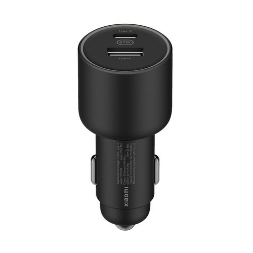 Cargador de Auto XIAOMI Mi 67 w Dual Port