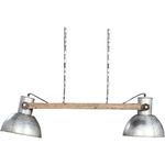 Lampara-doble-para-techo-en-metal-y-madera-115x33x32-cm-0