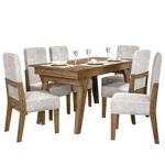 Juego-de-comedor-mesa---6-sillas-tapizadas-0
