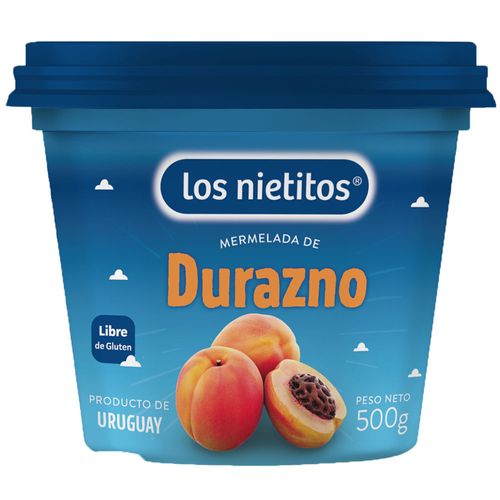 Mermelada durazno LOS NIETITOS 500 g