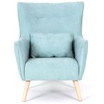 Sillon-con-almohadon-en-tela-verde-claro-94x43x54-cm-0