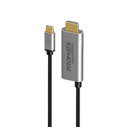 Cable PROMATE HDMI a USB-C K4 100W 1.8 m HDMI-Pd100