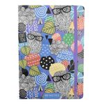 Libreta-tapa-dura-A5-lomo-con-elastico-80h-lechuza-0