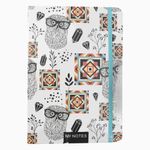 Libreta-tapa-dura-A5-lomo-con-elastico-80h-lechuza-1