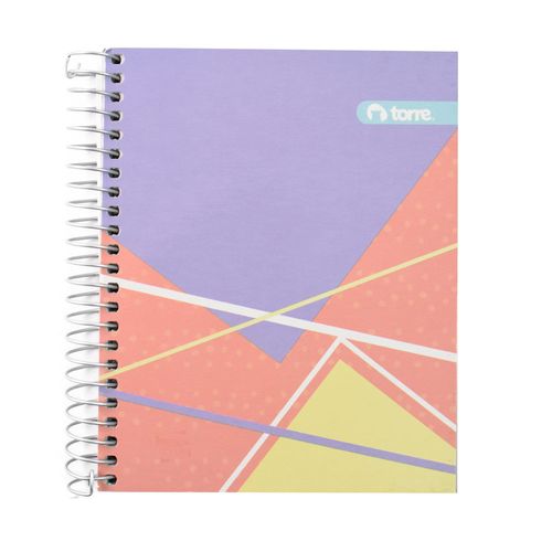 Libreta de deberes TORRE tapa dura 100 hojas con espiral