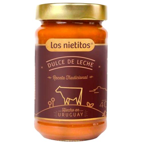 Dulce de leche LOS NIETITOS receta tradicional 400g