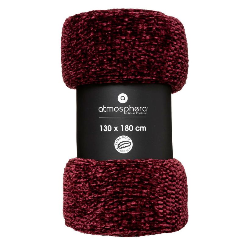 Throw-CHENILLE-180x130-cm-bordo-0