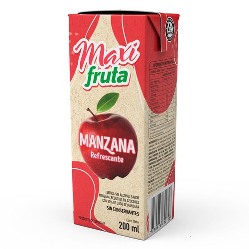 Jugo Manzana MAXIFRUTA 200 ml