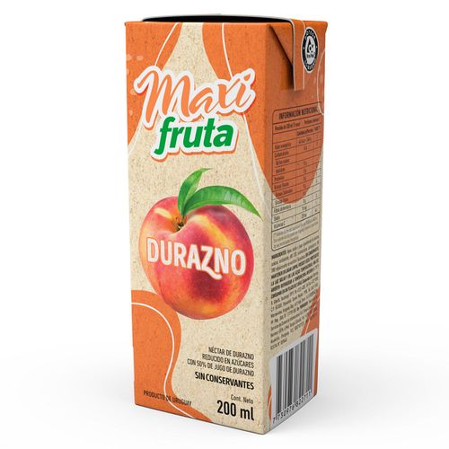 Jugo Durazno MAXIFRUTA 200 ml