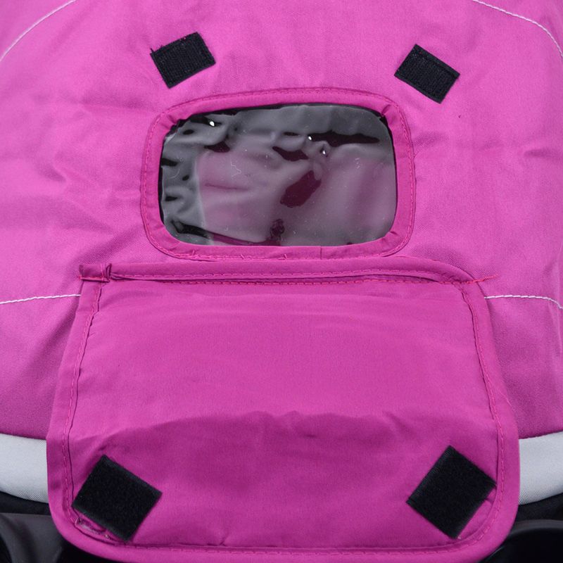 Coche-INFANTI-con-baby-silla-Mod-SE30-rosado-5