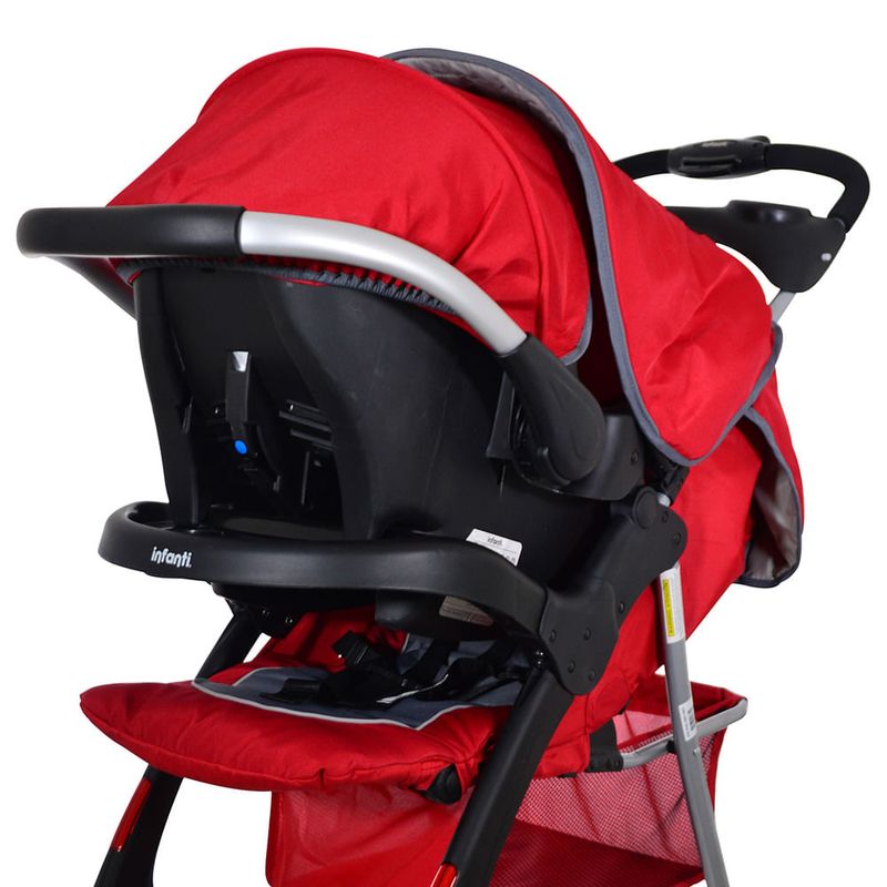Coche-con-baby-silla-INFANTI-Mod-SE30-rojo-4