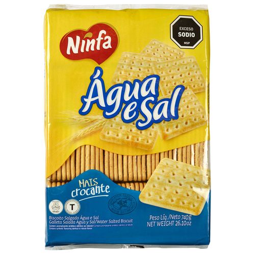Galletas Agua y Sal NINFA 740 g