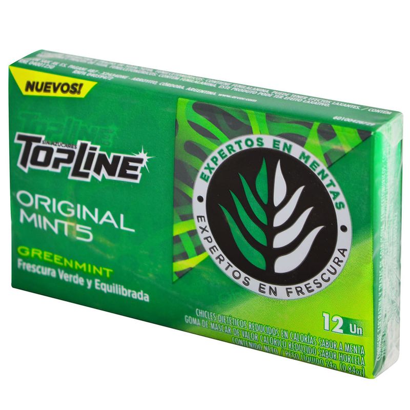 Chicle-Topline-Original-M-Green-Arvensis-12-un-24-g-0