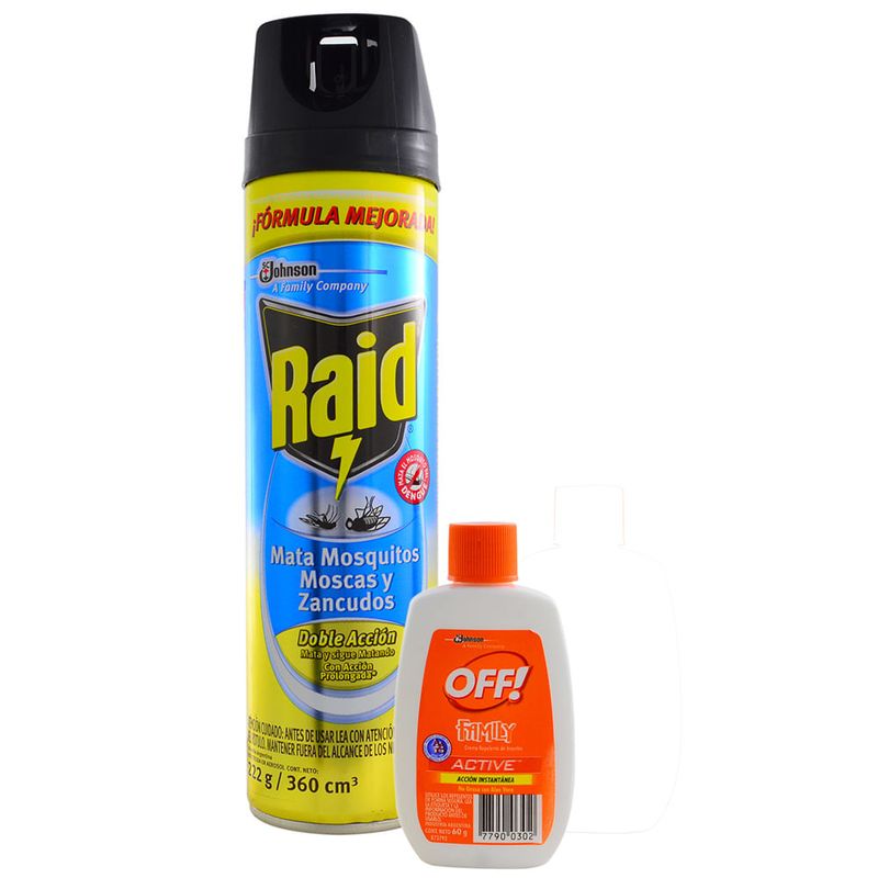 Pack-Insecticida-Raid-Crema-Off-60-g-repuesto-0