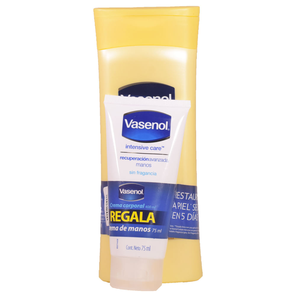 Crema corporal Vasenol esencial + crema para manos Disco