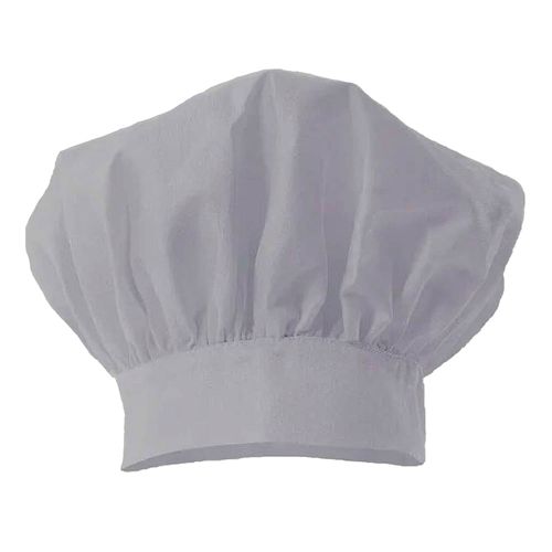 Gorro Cocinero Linea Vip Liso Gris-Tusor