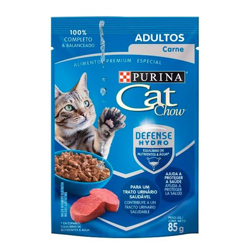 Alimento para gatos CAT CHOW carne 85 g