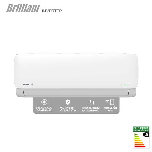 Aire acondicionado BRILLIANT eco 12000 btu inverter