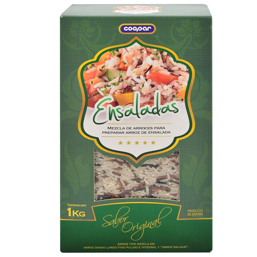 Arroz para ensalada COOPAR al vacio 1 kg - Disco