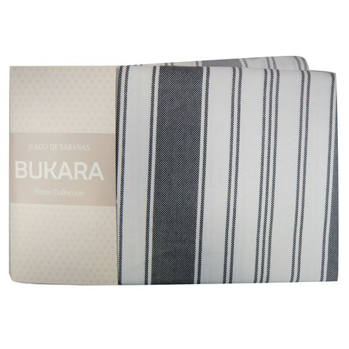 Juego de Sábanas 1 Plaza Bukara Estampada