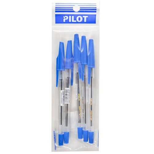 Bolígrafo PILOT 5 un. azules