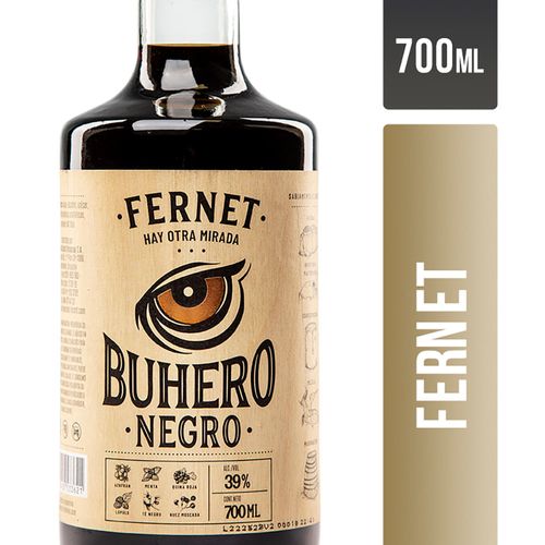 Fernet BUHERO NEGRO 700 cc