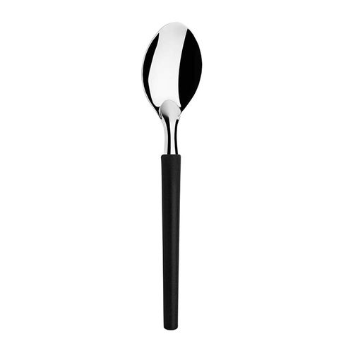 Cuchara de mesa 19.6 cm mango negro Millenium DI SOLLE