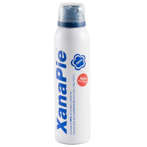 Desodorante para pies XANAPIE seco antibacterial 150ml