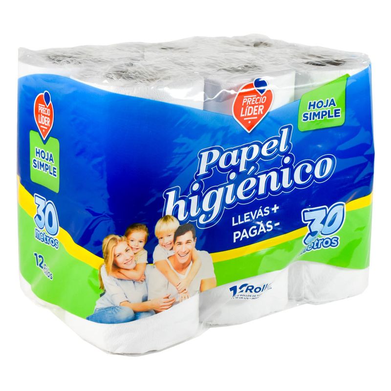 Papel-higienico-LIDER-hoja-simple-30-mt-x-12-un-1