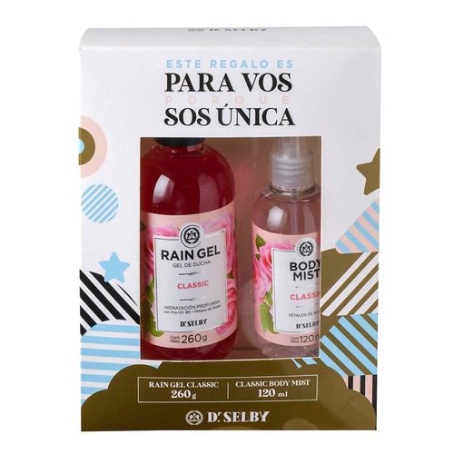 Estuche gel de ducha RAIN GEL Classic + body Mist