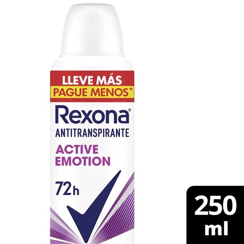 Desodorante REXONA Active Emotion250 ml